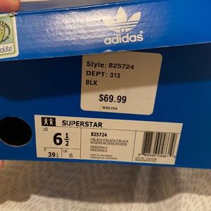 all black superstar adidas